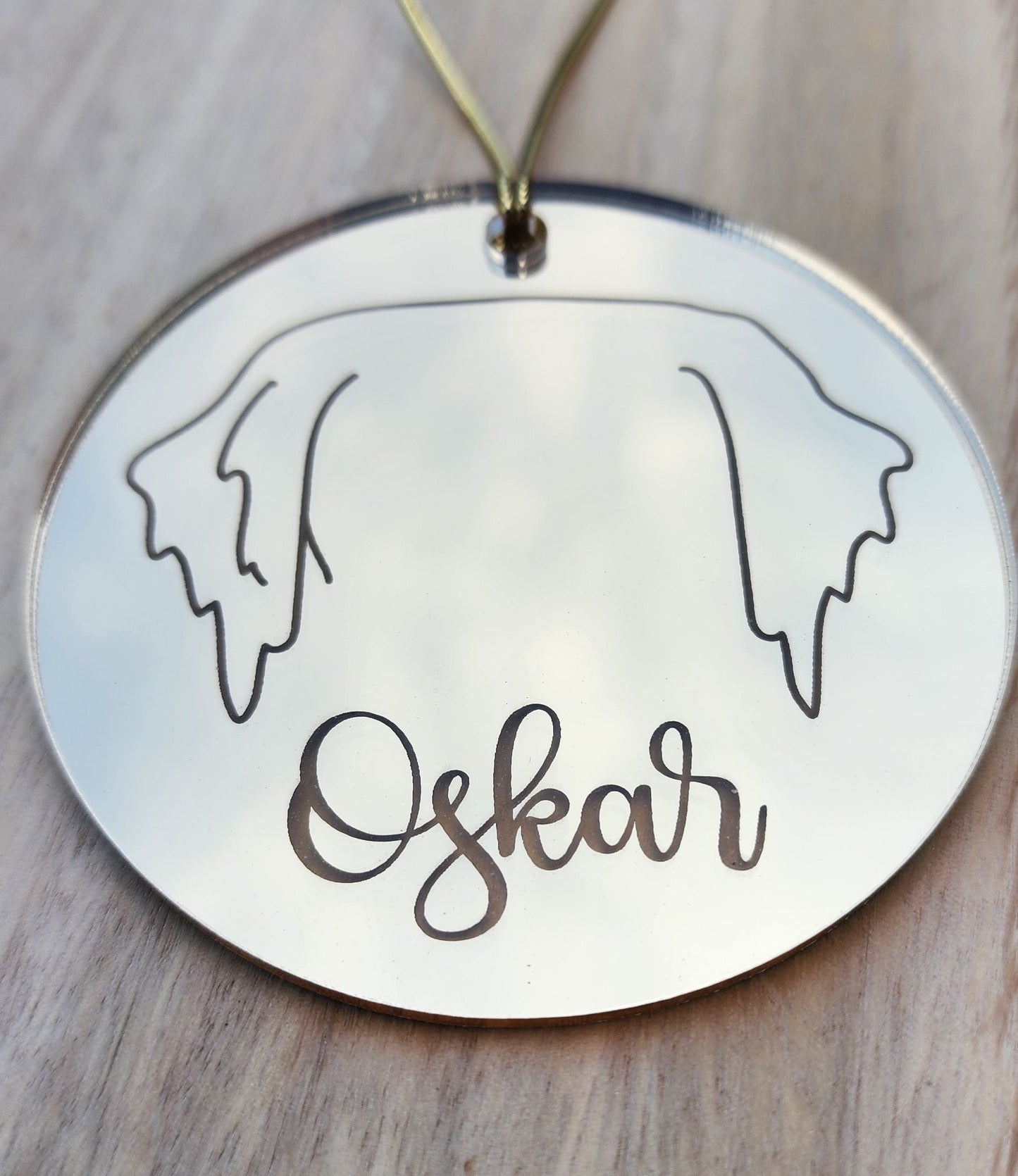 Dog ears Ornament
