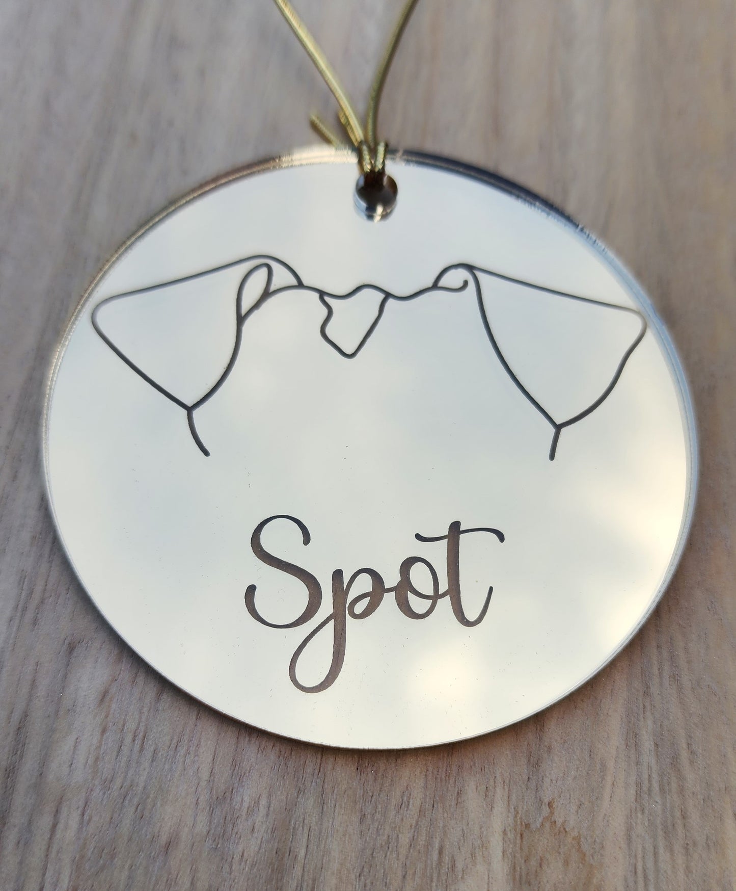 Dog ears Ornament