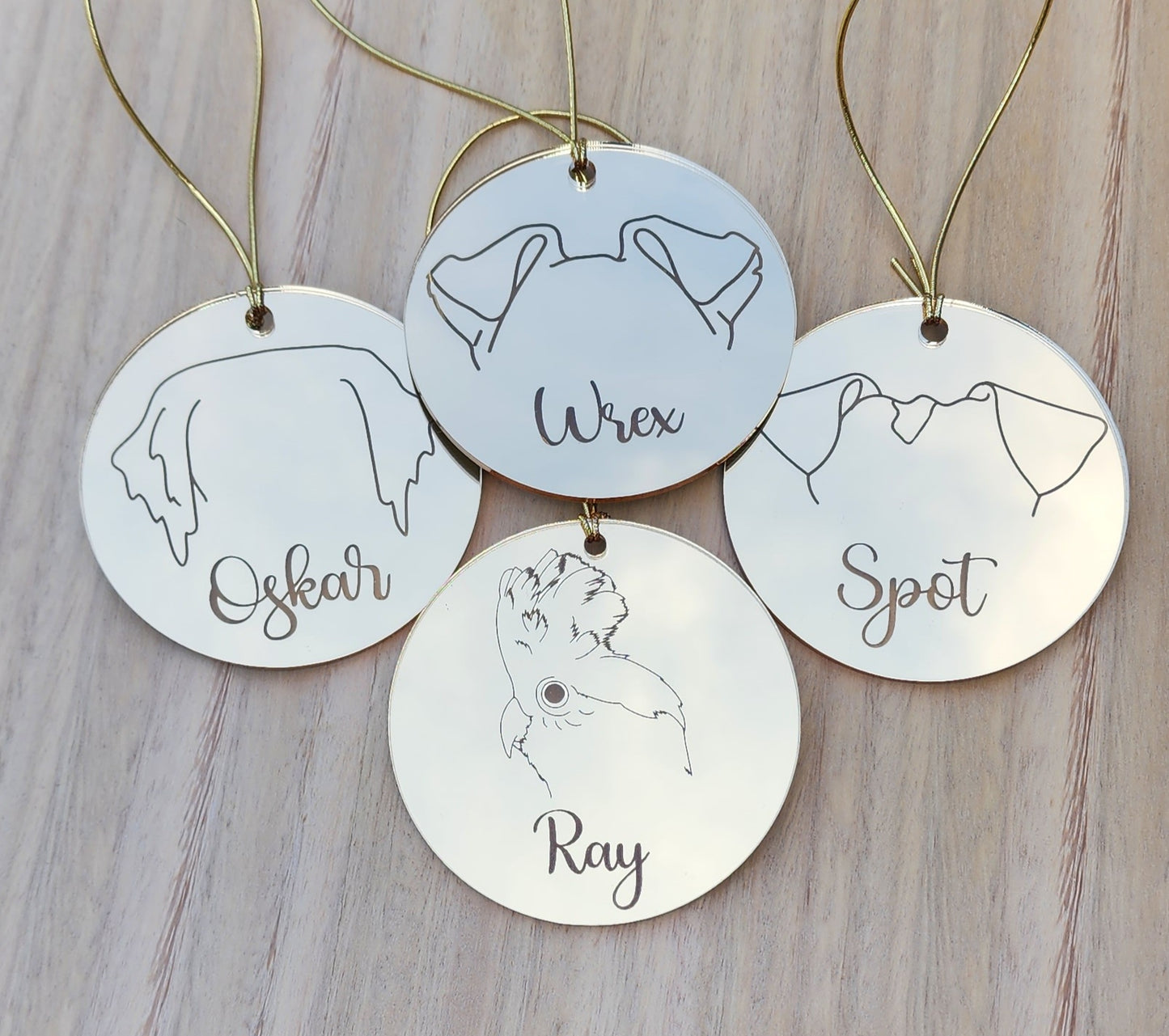 Dog ears Ornament