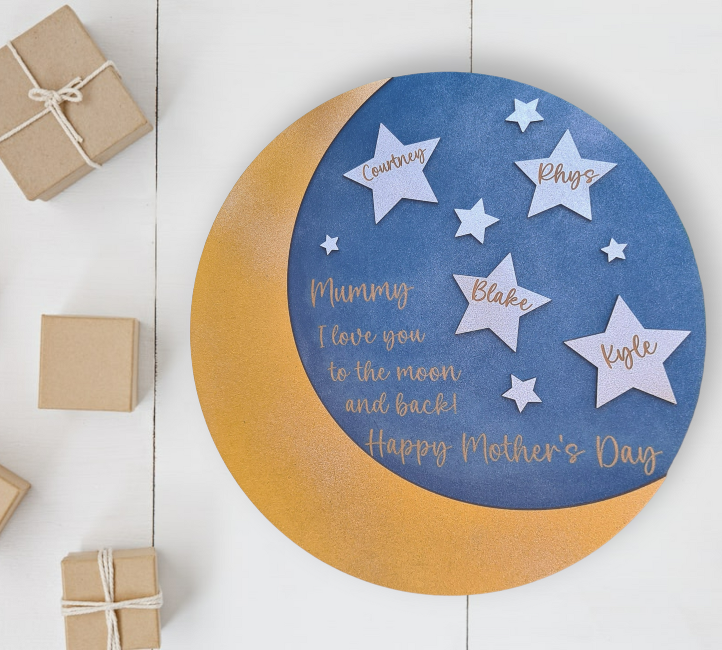 Mothers day to the moon and back