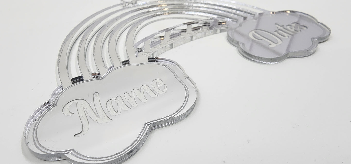 Customisable rainbow bridge memorial (Acrylic)