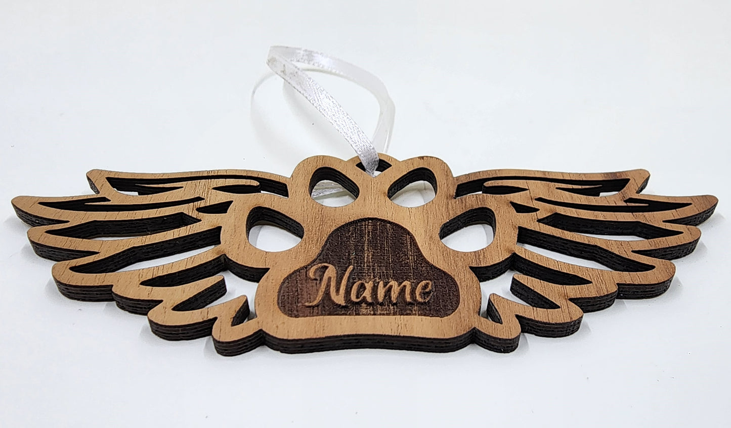 Pet Memorial Ornament (wooden)