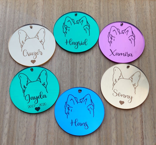 Dog ears Ornament