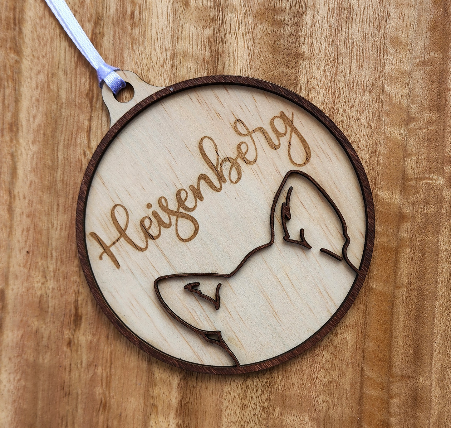 Wooden Dog ear ornaments