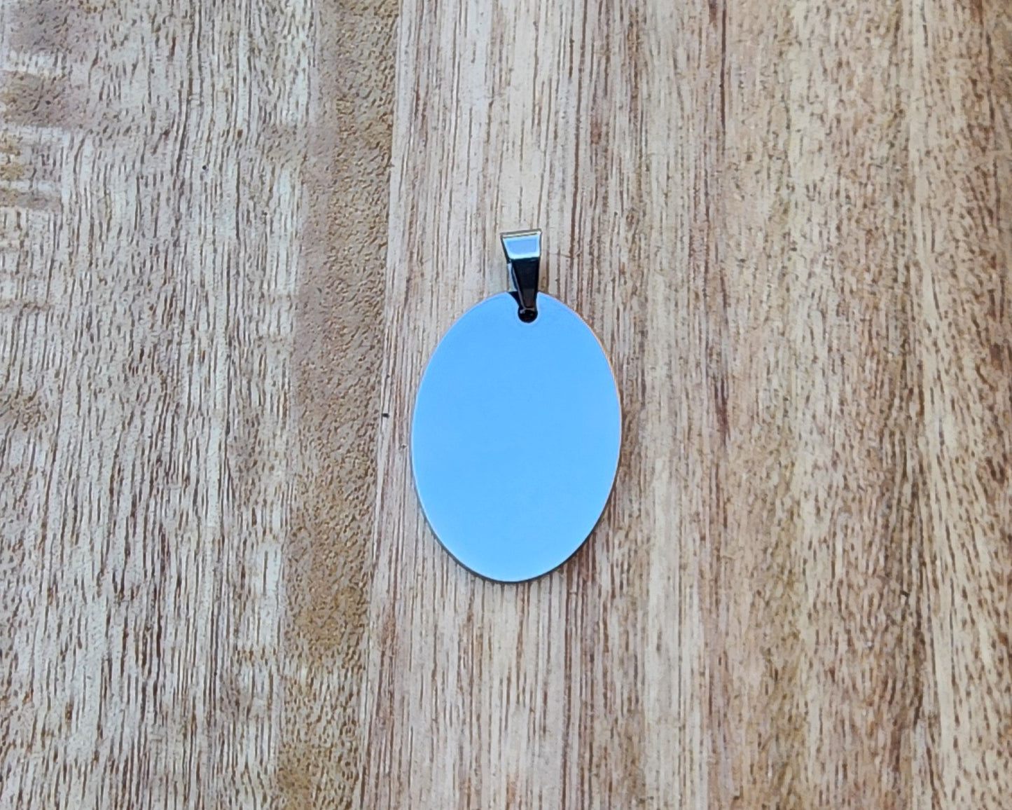 Stainless steel pendant/key ring