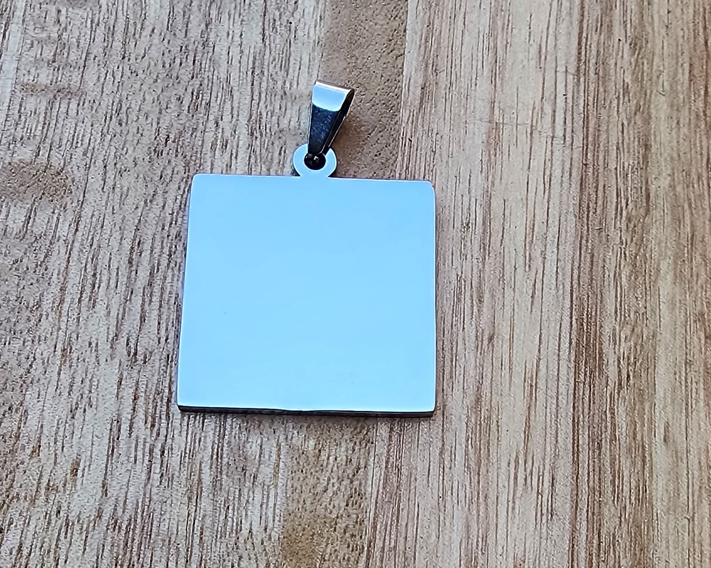 Stainless steel pendant/key ring
