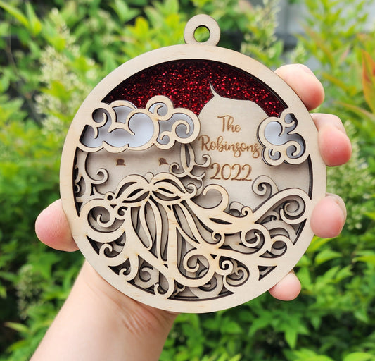 Santa Christmas Ornament