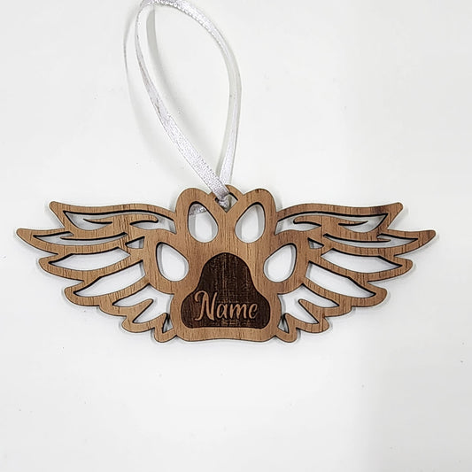 Pet Memorial Ornament (wooden)